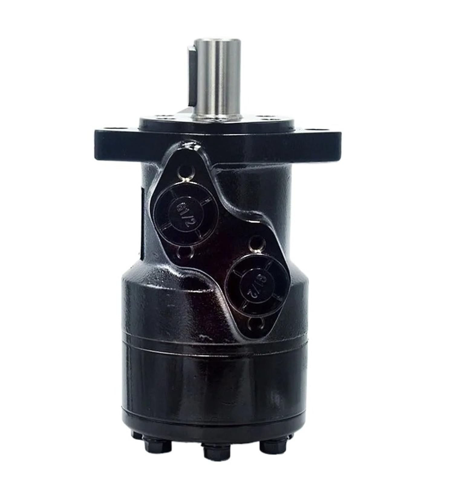 HHB18I Hydraulic oil motor BMR-50 80 100 125 160 200 250 315 400 500 Cycloid motor(BMR-100 two holes 25)