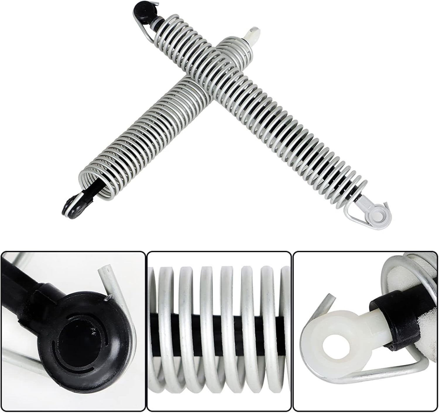 labwork 2 Pcs Silvery Right Left Rear Trunk Lid Return Spring Replacement for F10 F10N 528i 550i 535i 2011-2016 Replacement for 51247204367 51247204366