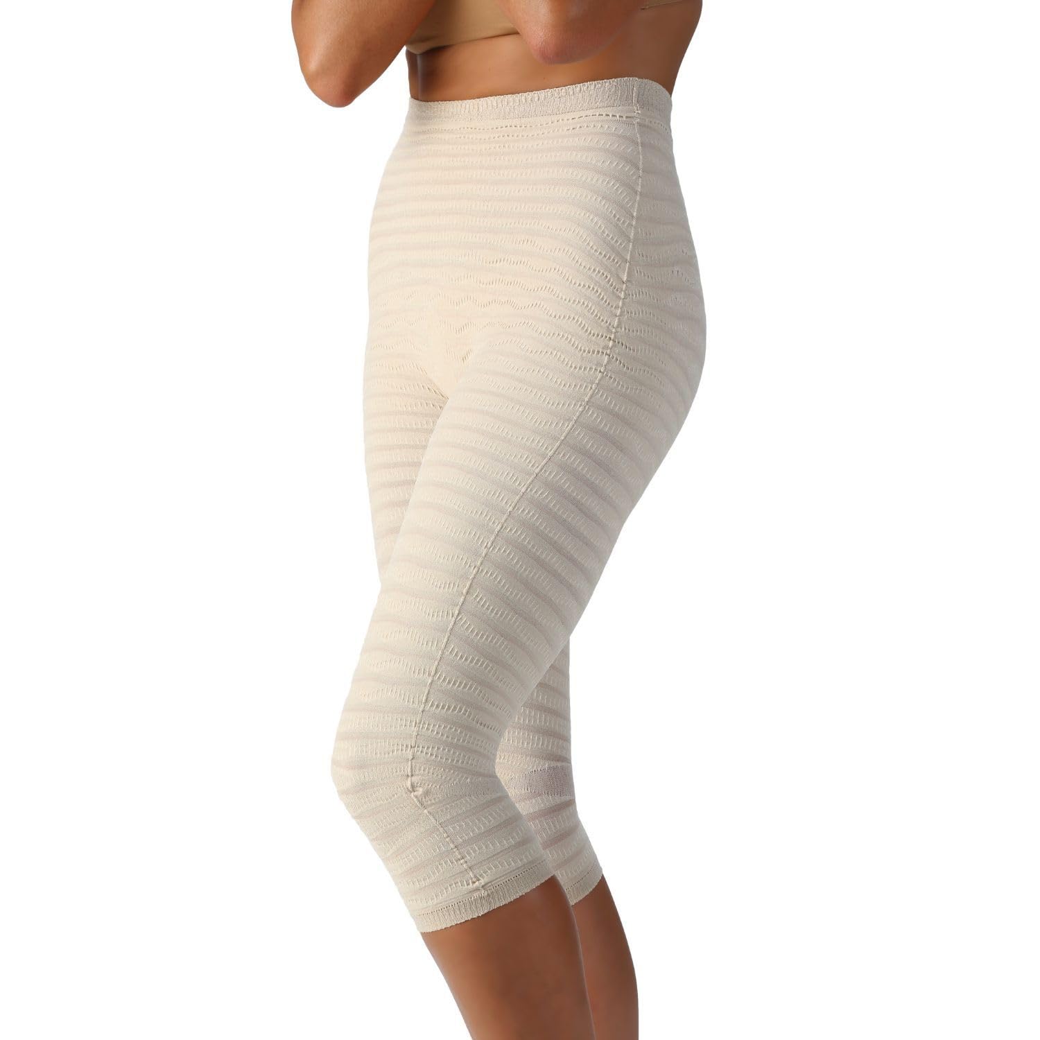 Leggins Anticeluliticos Mujer Electro Magnetoterapia - Mallas Mujer Drenante, Leggins Compresion Circulacion, Dispositivo Médico Deducible - Made in Italy