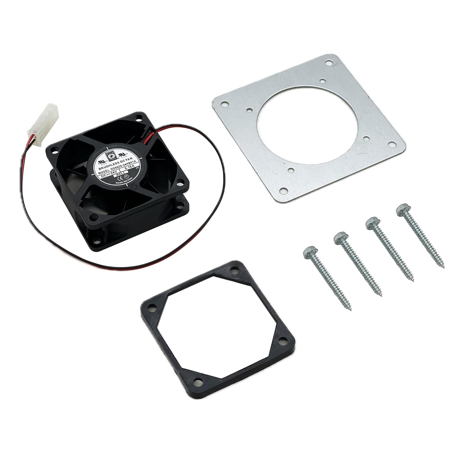 Upgraded Whole Parts Refrigerator Axial Fan Kit Part# 013112-000 - Replacement and Compatible with Some Viking Refrigerators or Freezers