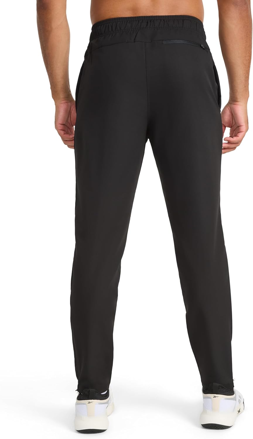 Reebok Mens Dominator Pant, Standard Fit, 30” Inseam, Lightweight Stretch Poly Fabric - Image 2