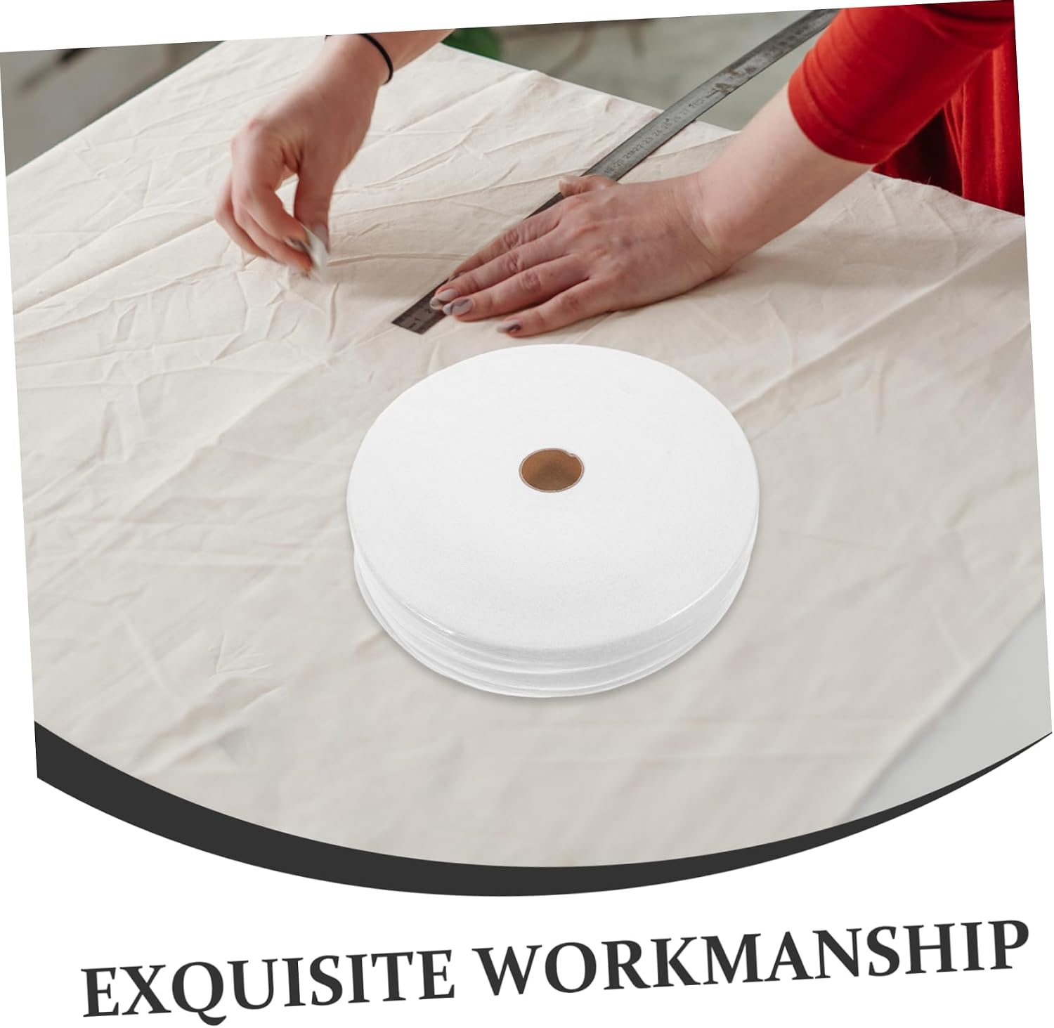 2rolls Quilting Cotton Batting Roll for Rugs Purses Home Decor Warmth Comfort Needle Punched Crafts