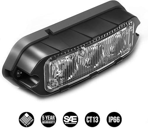 Miniatura 2 de Feniex Industries - LED de montaje perimetral T3 (azul, 10 unidades)