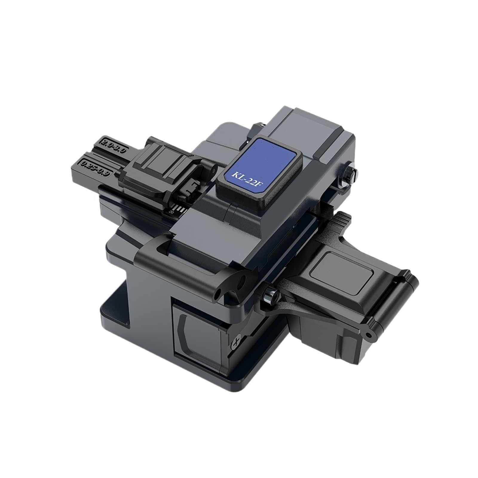 CUDTAPI Optical Fiber Cleaver, Fiber Cable Cutter KL-22F Precision Handheld Optic Cleaver for Splicer with Double Holders