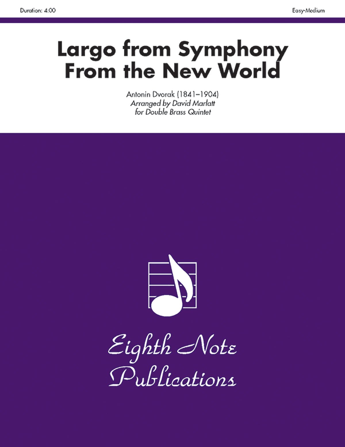 Largo: From Symphony from the New World (Eighth Note Publications)