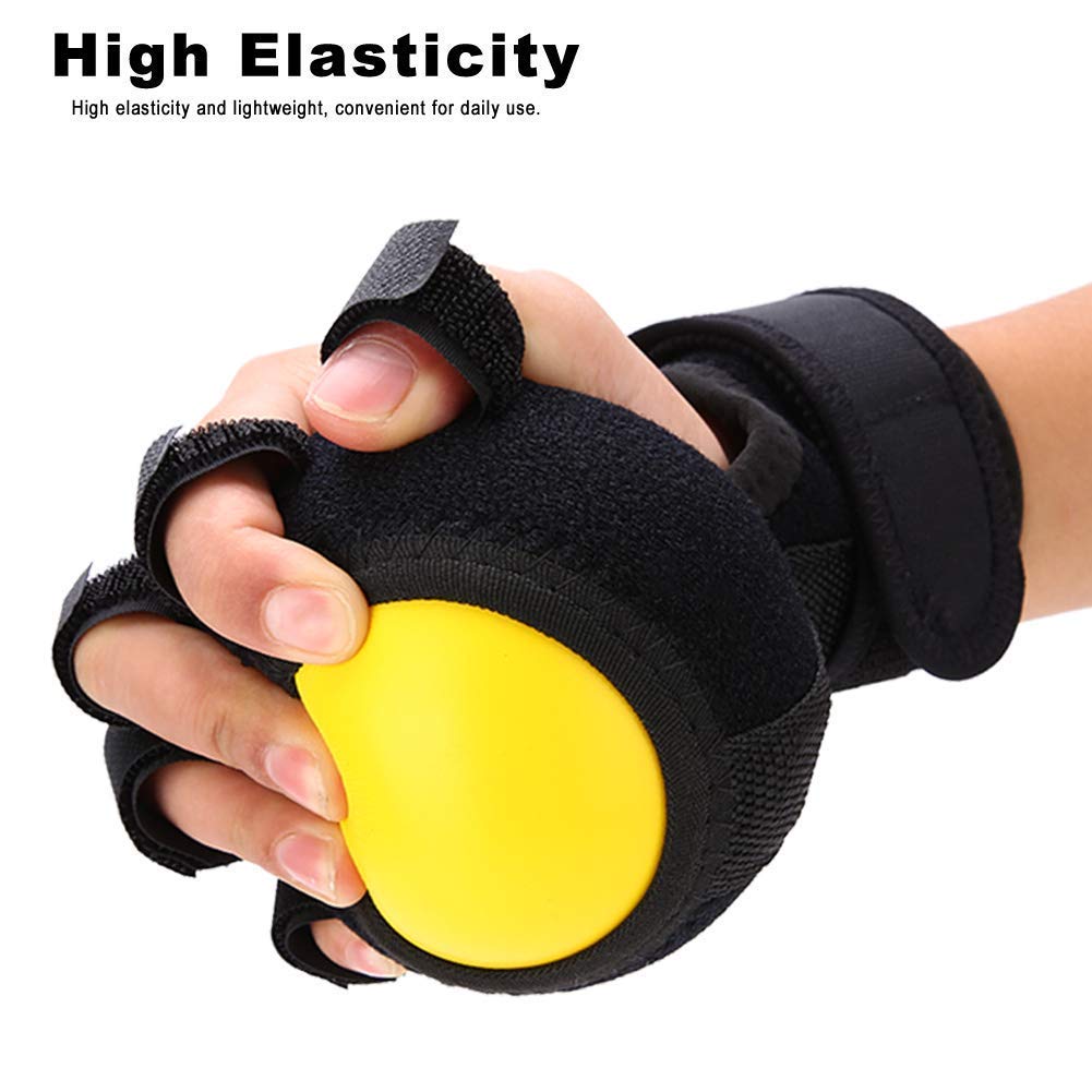 Pelota antiestática, dispositivo de entrenamiento de dedos, pelota de agarre para niños, ortesis de muñeca y dedo, ejercicio de rehabilitación, reducir el estrés y ejercitar la mano
