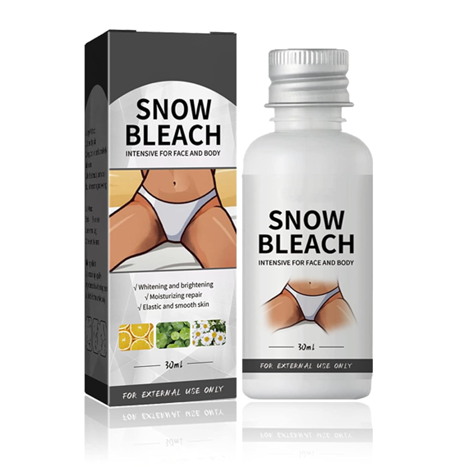 LKTM Glowhite Snow Bleach Cream, Skin Lightening Cream For