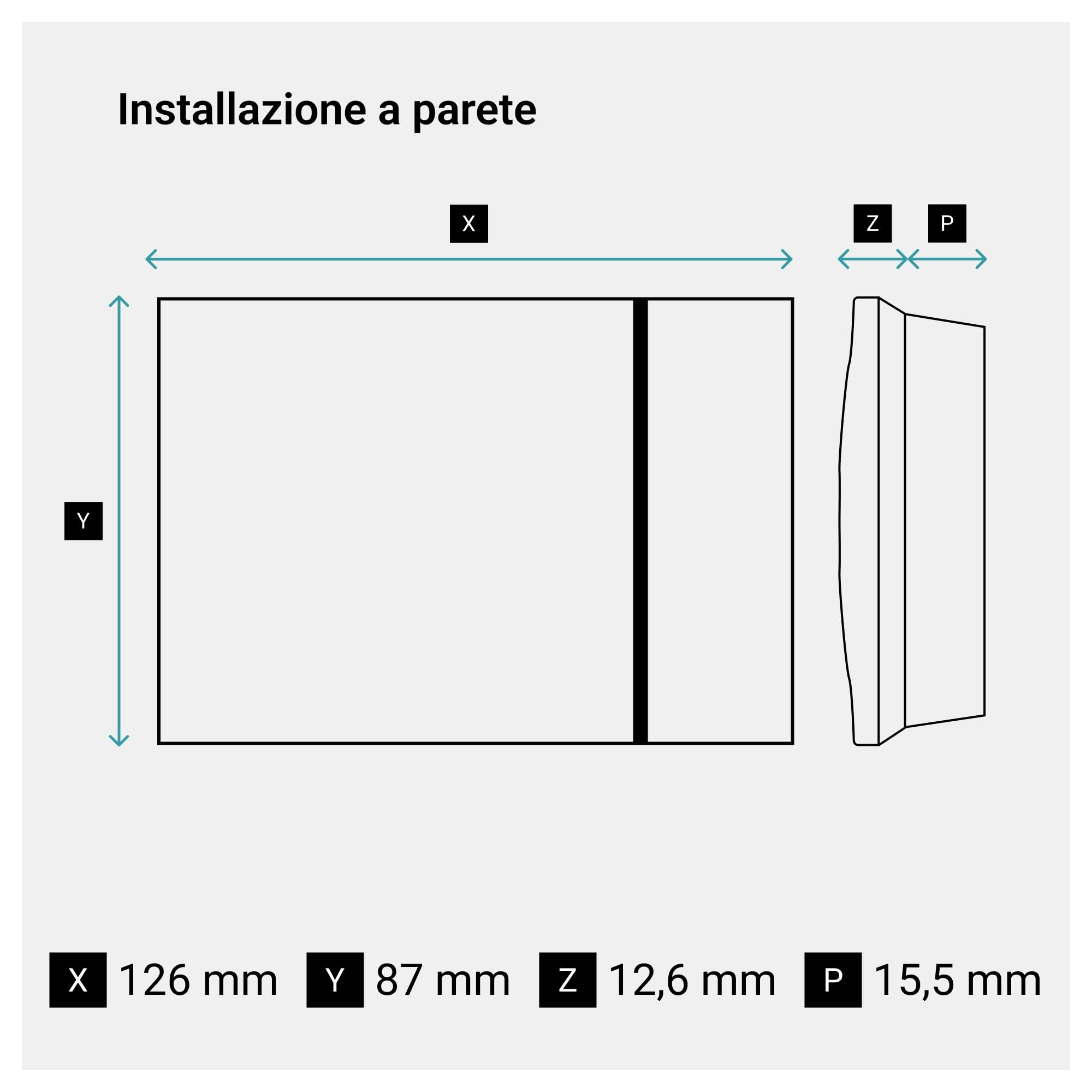 BTICINO SXW8002W Termostato WiFi Smarther2 with Netatmo, Termostato Caldaia da Parete, Controllo anche da Remoto con App, Alexa, Google Assistant, Apple HomeKit, Programmabile, Risparmio Energetico