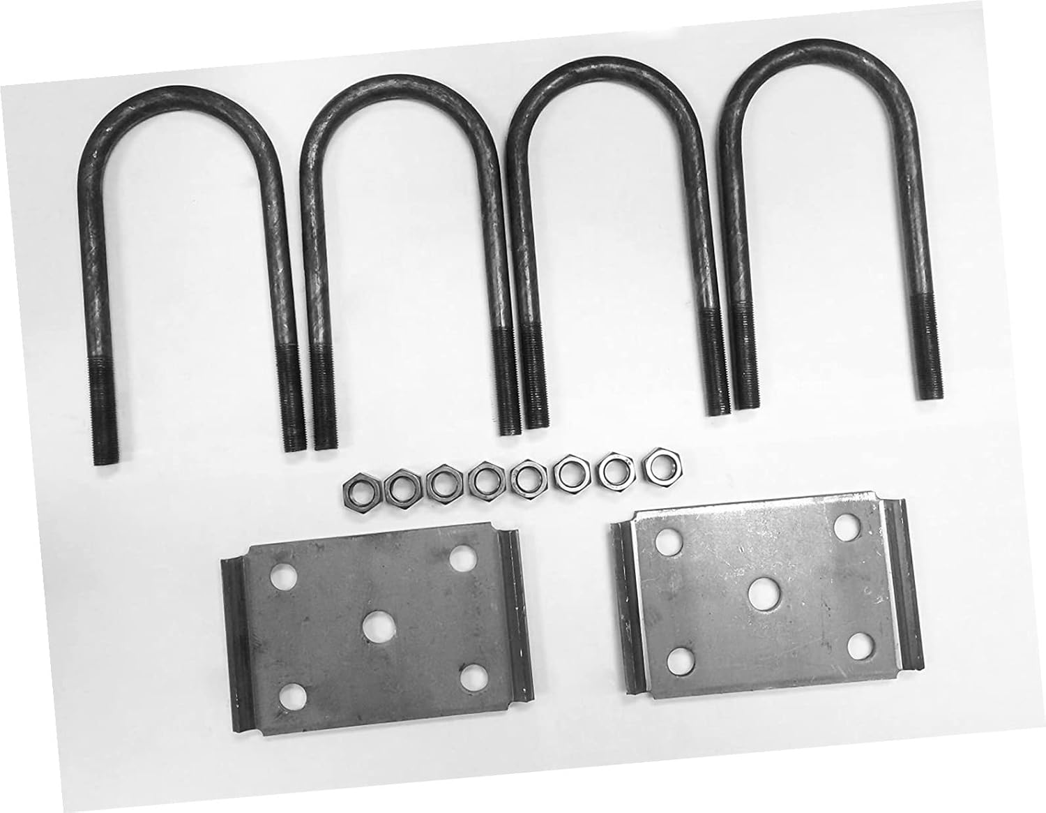 Trailer U Bolt kit for 52007000lbs 3" Round Axle 7" Long 1