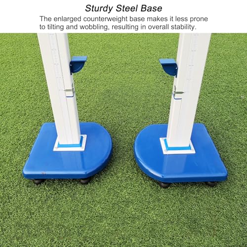 image for LYUCAYHQ Training High Jump Stands Aluminum, Professional Training Hig
