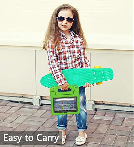 Miniatura 7 de Lainergie Funda para tableta para niños, tabletas Samsung TCL iPad Lenove, ligera, duradera, a prueba de golpes, a prueba de golpes, con soporte de