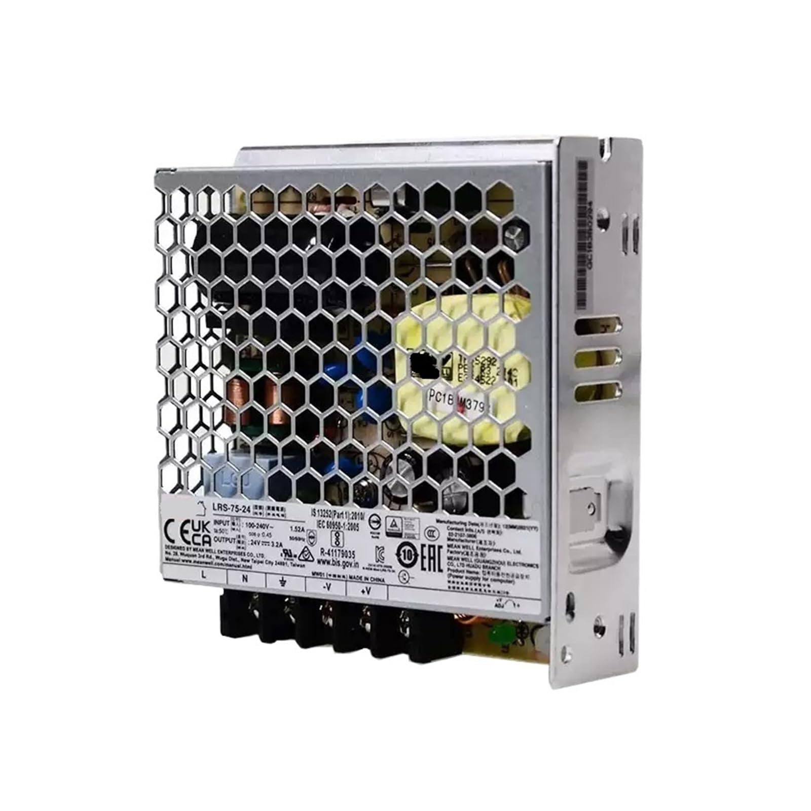LRS-75-48 alimentation à découpage évite les chutes de tension en 48V DC