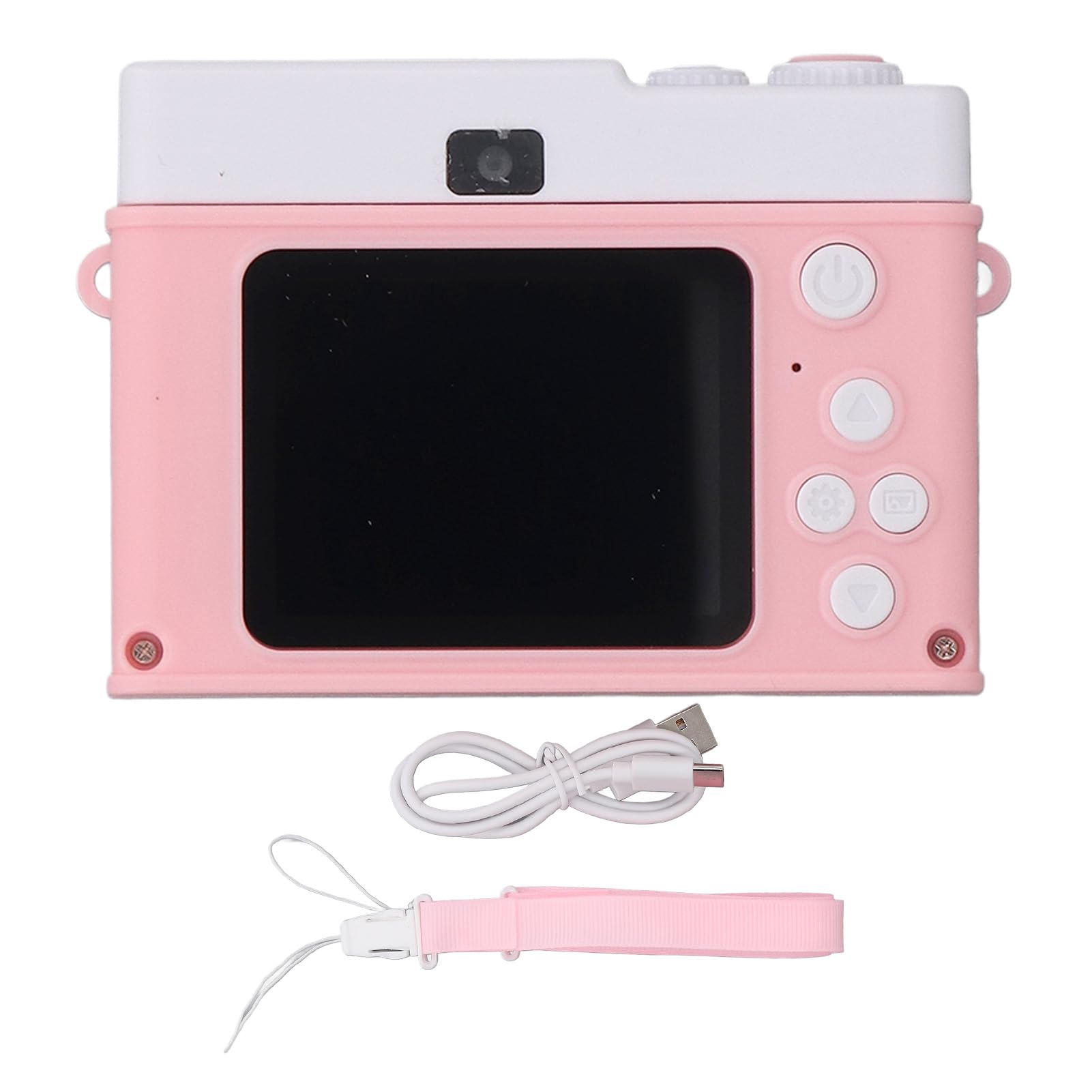 Appareil photo numérique 1080p 48MP avec écran coloré TFT et zoom 8X rosé - 8