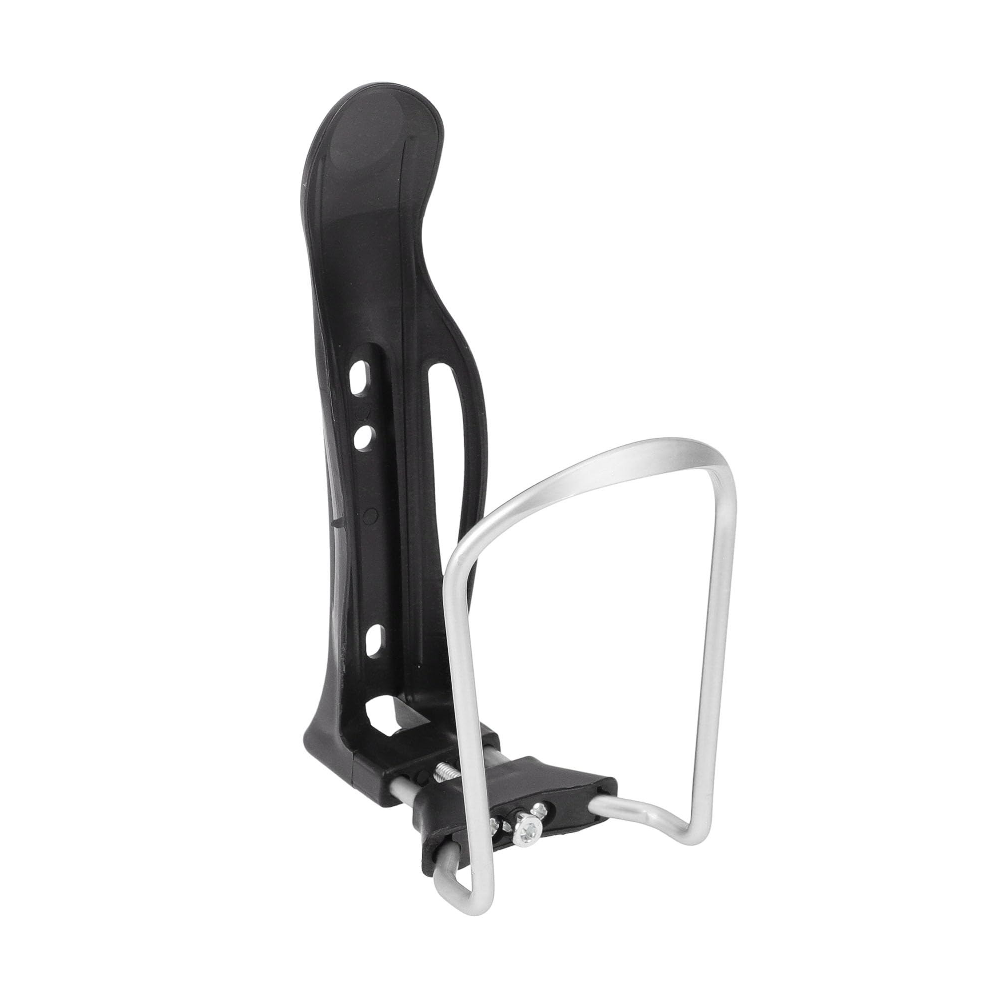 Motoforti Bike Bottle Bicycle Drinks Cup Holder Cage Rack Thickened Strong Adjustable Aluminium Alloy for MTB Road Mountain Bike Outdoor Cycling Silver Tone