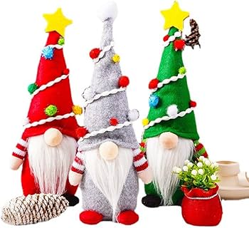 Amazon.co.jp: 小人のクリスマス飾り、ルドルフの白ひげの顔なし人形