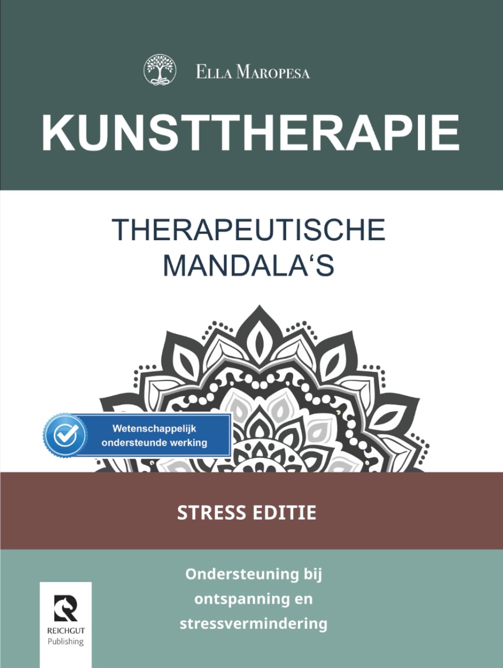 Therapeutische Mandala's: Ondersteuning bij ontspanning en stressvermindering (Stress Editie)