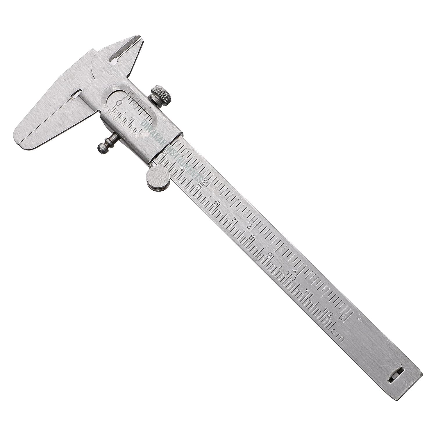 Professional Vernier Caliper, 5-Inch/12.7cm, Dual Metric-Imperial Scale, Metal Construction-picture-34