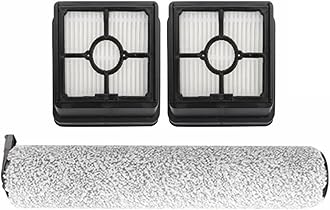 Lint Roller Brush, Hepa Filter, Compatible For Midea X6 / X8 / X9 / X9 Pro / FC9 / G3 / G4 / GX3, Floor Scrubber Accessory spare parts(Set 01)