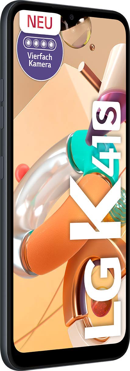 LG K41S LM-K410WM 32GB – Smartphone Android Ricondizionato, Colore Grigio, Rete T-Mobile, Grado B