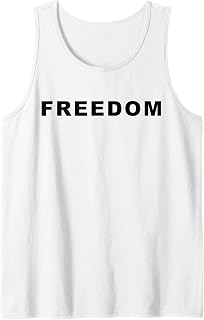 Freedom Shirt Patriotic USA American Pride Tank Top