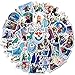 BUCUO Cartoon Movie Ice and Snow Princess Stickers Luggage Suitcase Suitcase Laptop Phone Case Stickers 50Pcs