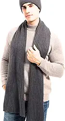 Cachecol Masculino de Lã Inverno Quentinho, Sofisticado e Perfeito para Looks Urbanos