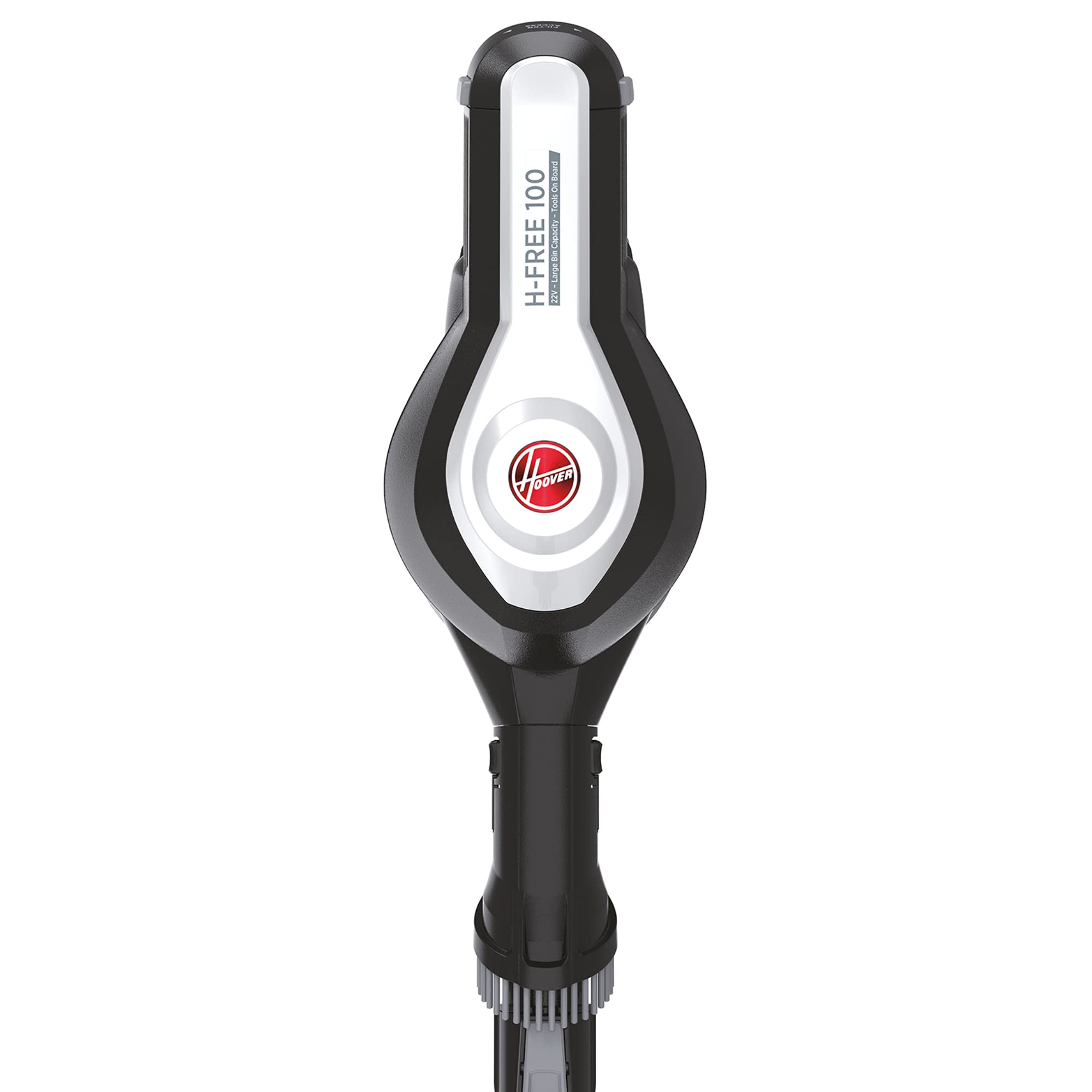 Hoover H-FREE 100 PETS odkurzacz akumulatorowy, 2 w 1, mini dysza turbo do sierści zwierząt, do 40 min. czasu pracy, zmotoryzowana dysza podłogowa LED, bezworkowa, bezprzewodowa, model: HF122BPT, szary/tytanowy