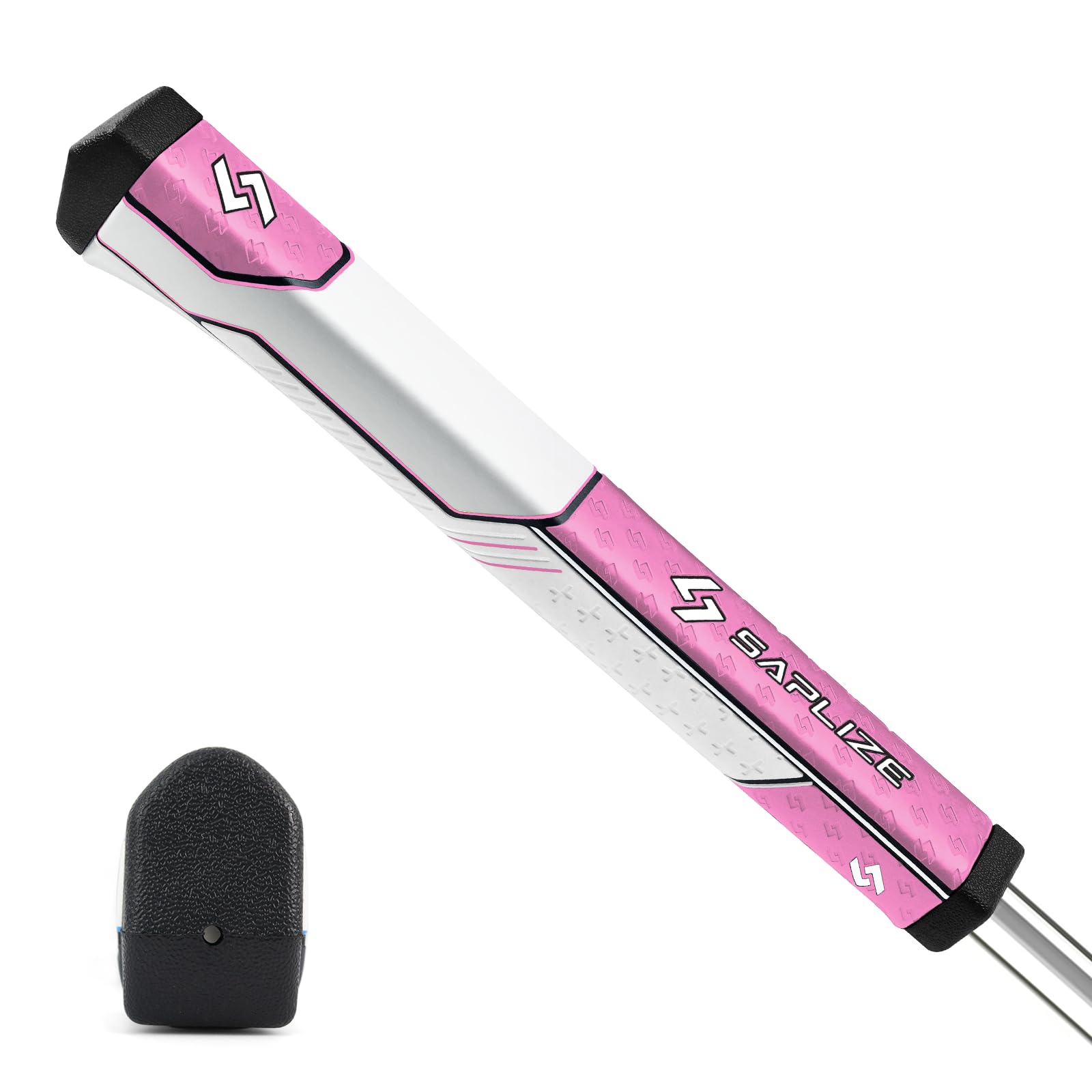 SAPLIZE Innovative Midsize/Standard Golf Putter Grip, Lightweight Golf Grips, Pistol Shape with Anti-Slip Texture, Enhanced Feel and Comfort, Ensuring Consistency for Exceptional Putt