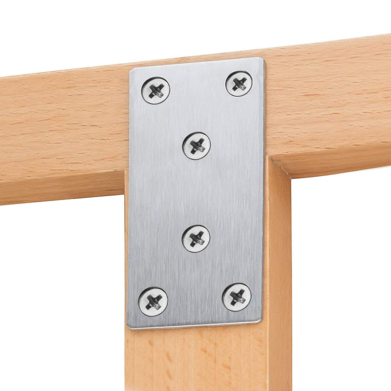 Amazon.co.jp: GBGS フラットプレート ブラケット金具 4個セット 201