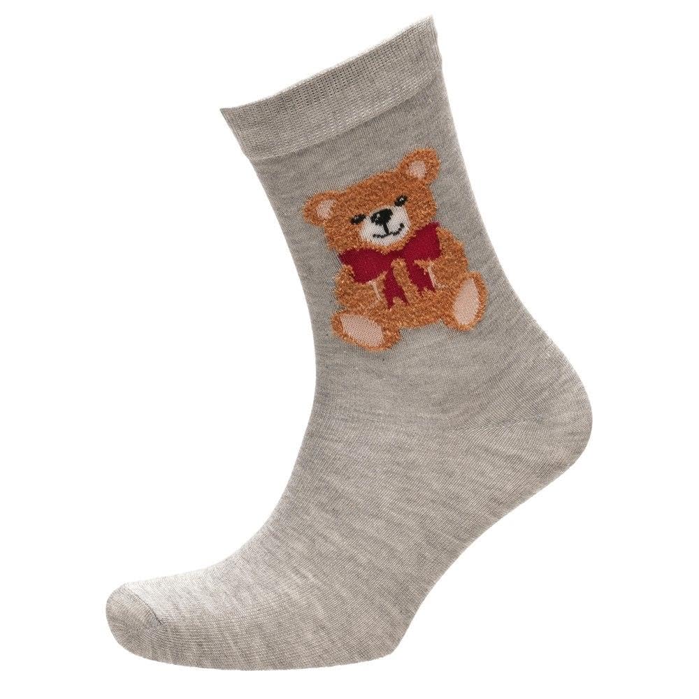 A2Z Lot de 3 paires de chaussettes douces et respirantes en bambou pour femme Motif animal