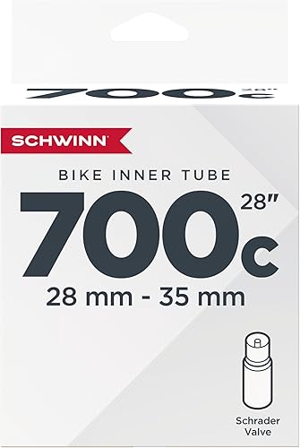Schwinn Tubo de repuesto para neumáticos de bicicleta, válvula Schrader, autosellante y estándar