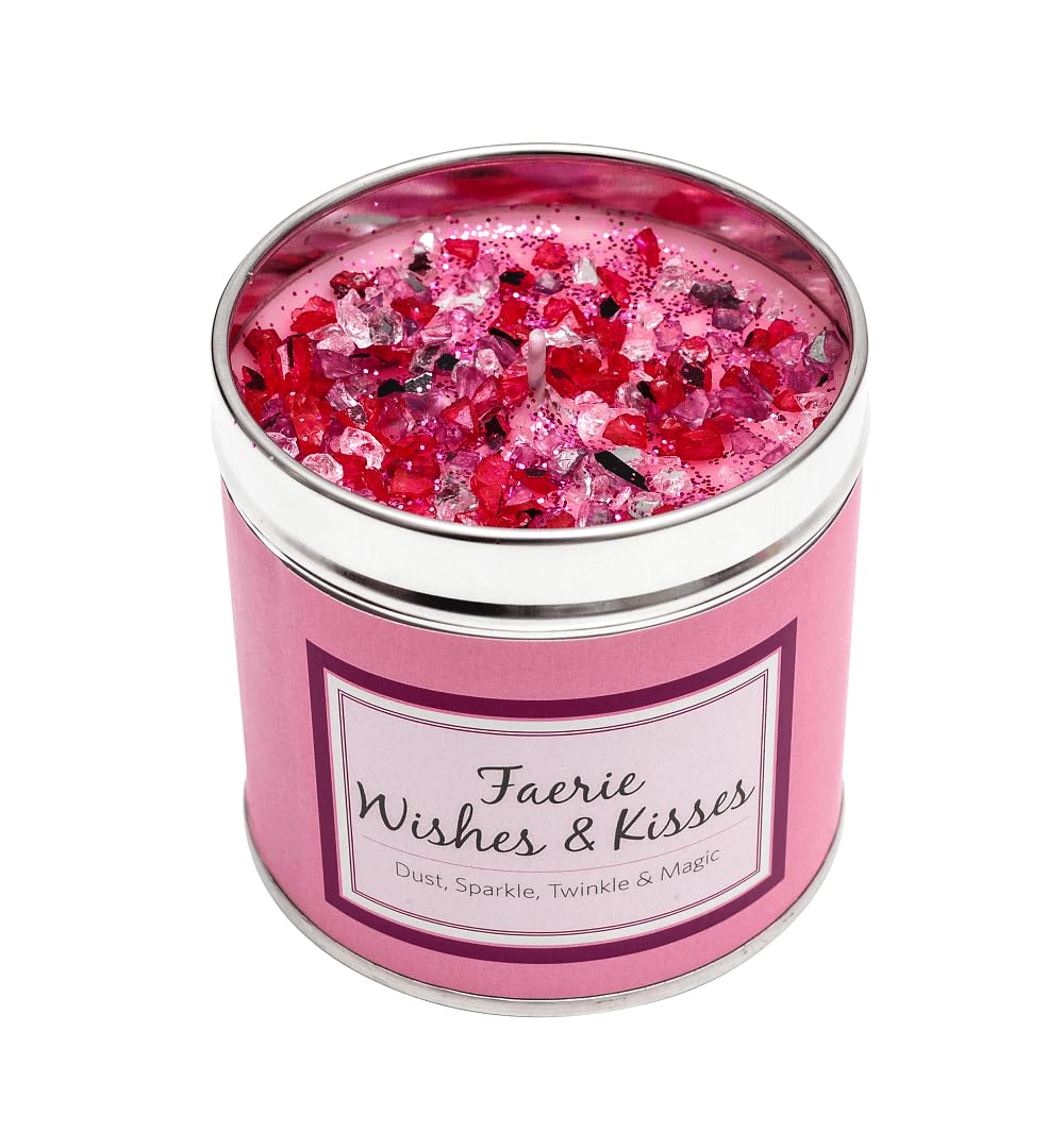 Best Kept Secrets Sparkling, Pink Special Moments Scented Candle Faerie Wishes & Kisses