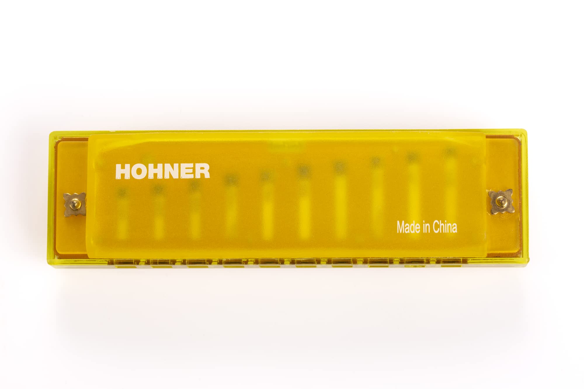 HOHNER TRANSLUCENT HARP M1110Y AMARILLA