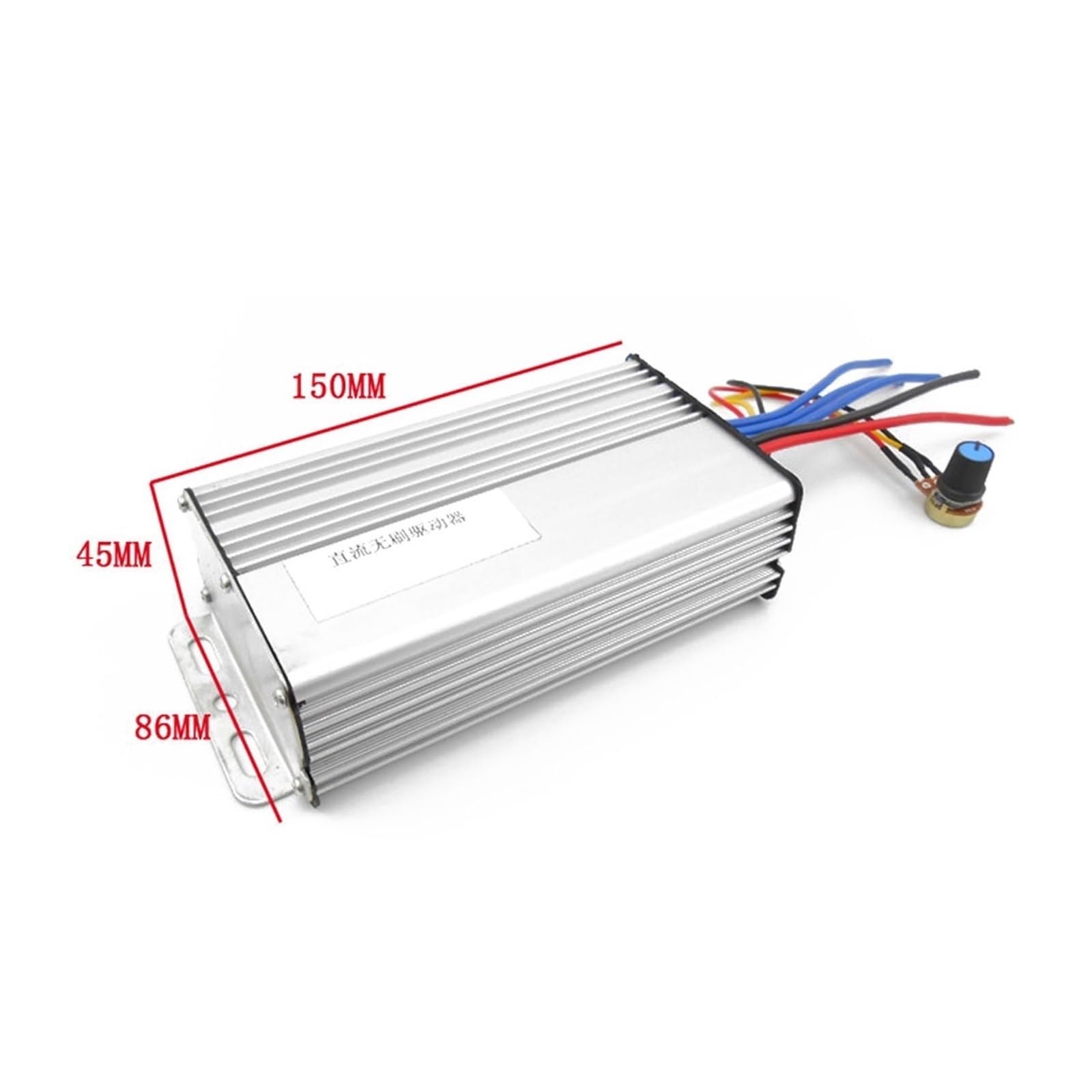 DC 1650W 18V 24V 36V 48V 30A Controlador de velocidad del motor sin escobillas Interruptor de regulación de la placa del conductor, regulador eléctrico