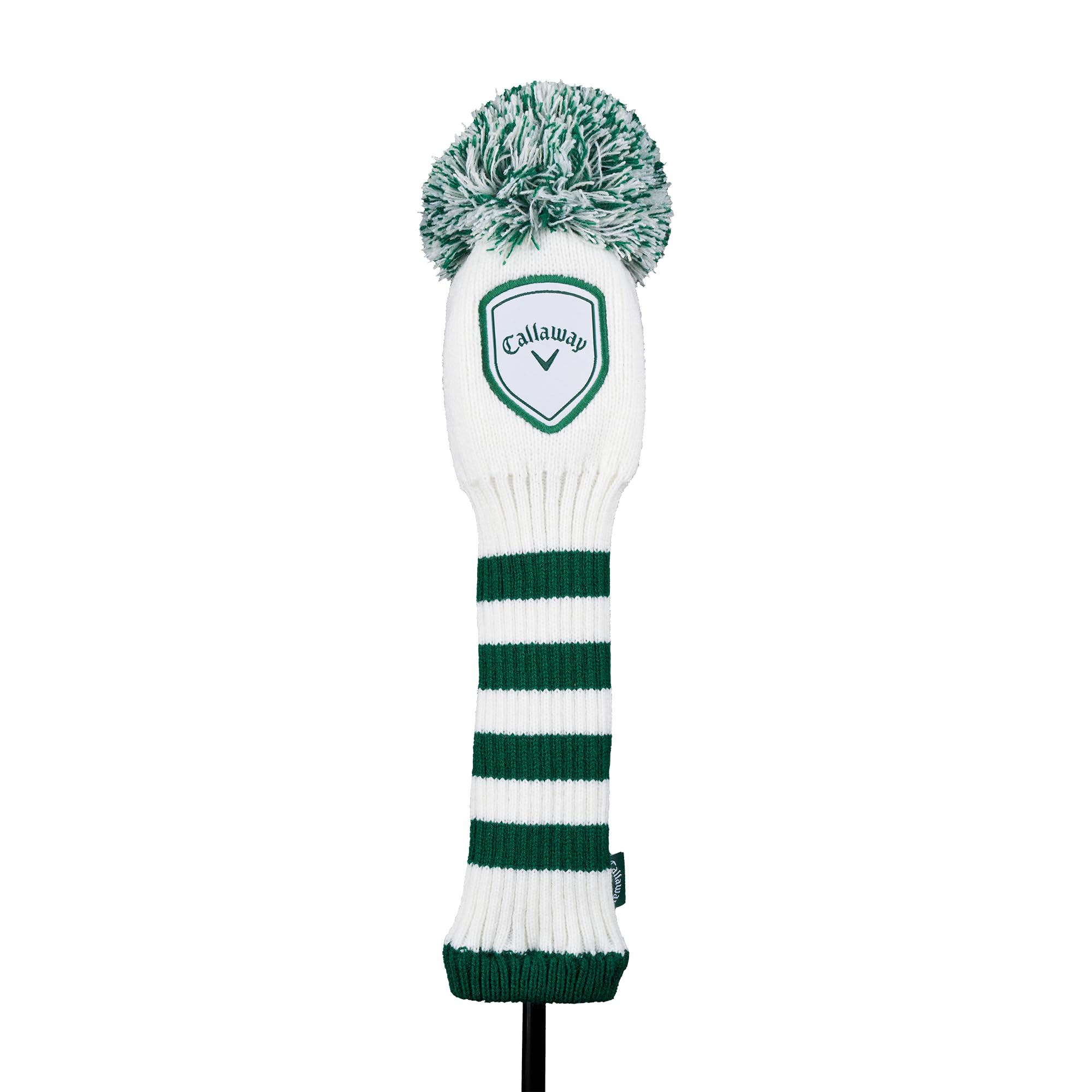 Callaway Golf Pom Pom Headcovers 2025, Driver, White/Green