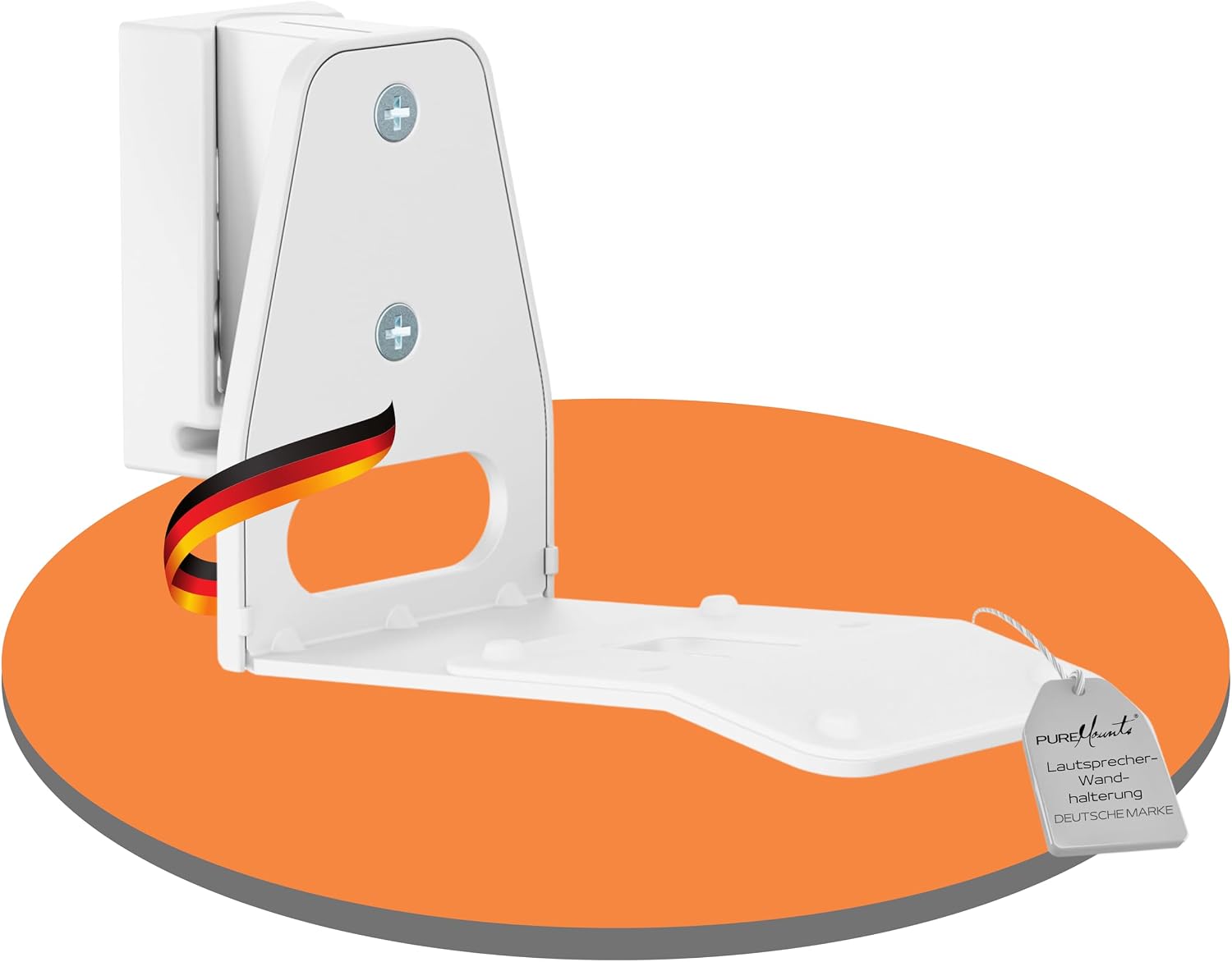 PureMounts Lautsprecher Halterung f r Sonos Era 300 Lautsprecher Wandhalterung mit Kabelmanagement Schwenkbar +/-45  3Kg Tragkraft wei