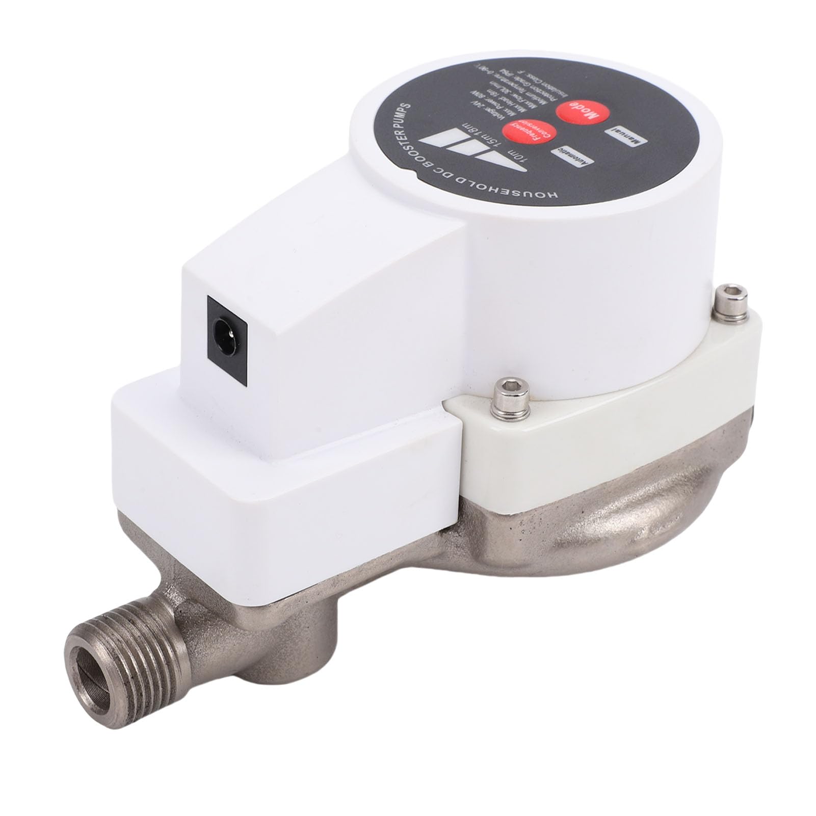 FTVOGUE Pompa Booster Intelligente per Doccia, Pompa di Pressione (Spina | Risparmio energetico, acciaio inossidabile, protezione contro il funzionamento a secco, facilità di installazione.