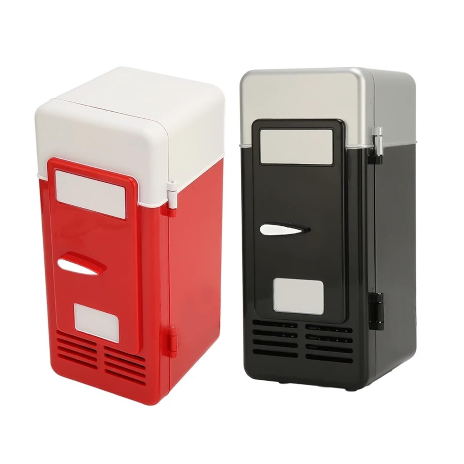 Mini refrigerador for automóvil con alimentación USB, refrigerador de Bebidas con Aislamiento, Ahorro de energía, refrigeración de semiconductores(Red)