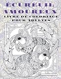 Écureuil amoureux - Livre de coloriage pour adultes