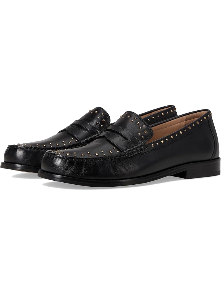 Black Cole Haan Lana Lux Penny Loafers Remastered