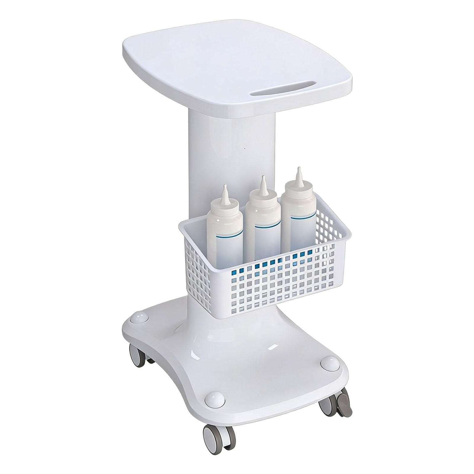 TKJfdTY Beauty Salon Trolley Esthetician Cart With Wheels And A Storage Basket Beauty Machine Trolley