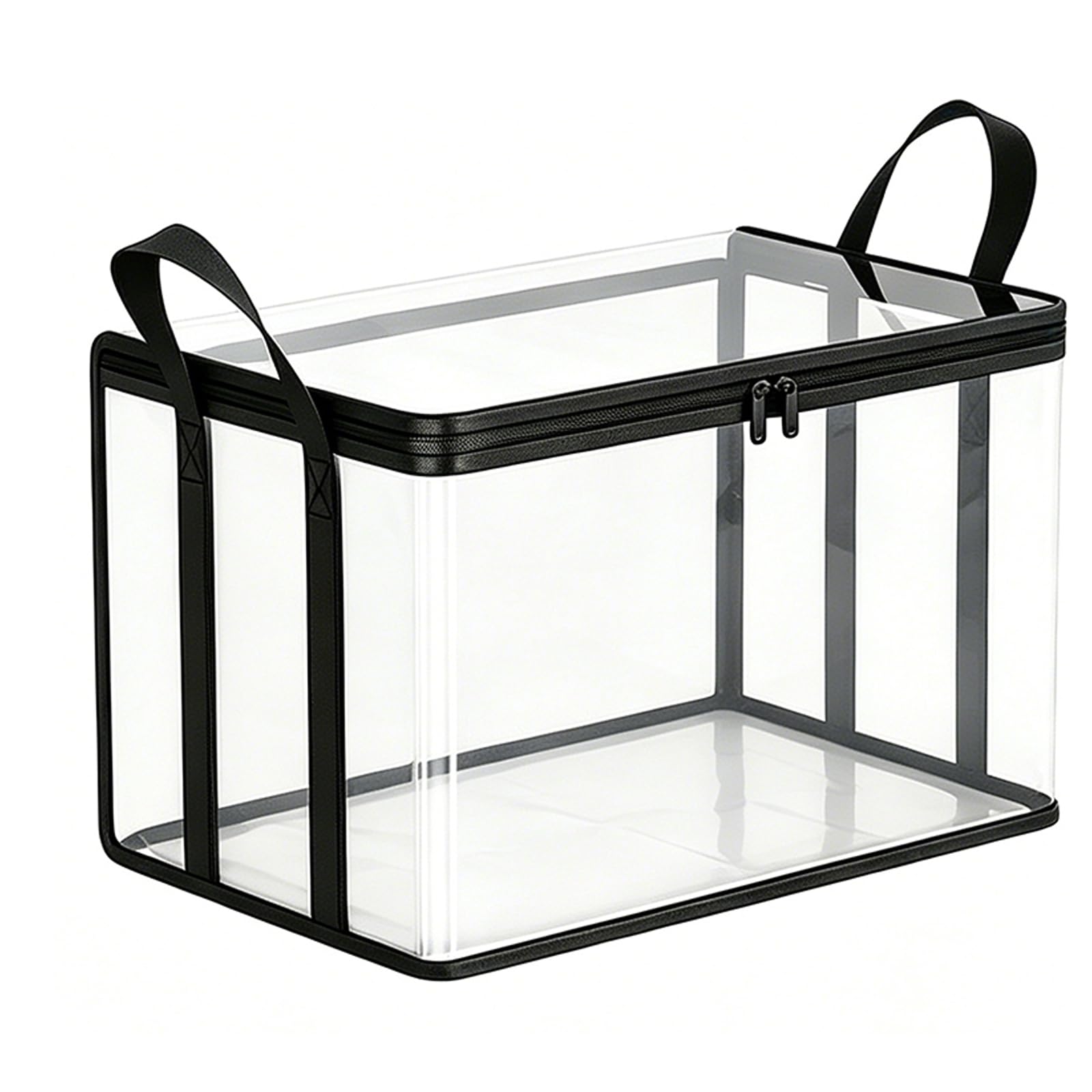 Limtula Large See Through Plastics Storage Bin Oversized Clothes Container Seasonal Clothing Organizer for Closet and Under Bed Organization Large Clear Storage Bins