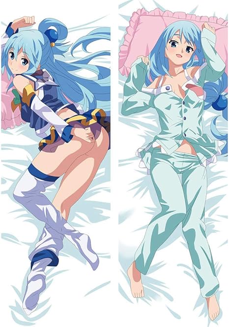 Amazon Hsonga 2wt 可愛い アクア アダルト 抱き枕カバー アニメ 等身 枕 カバー 150x50cm 8 1037 アニメ 萌えグッズ 通販