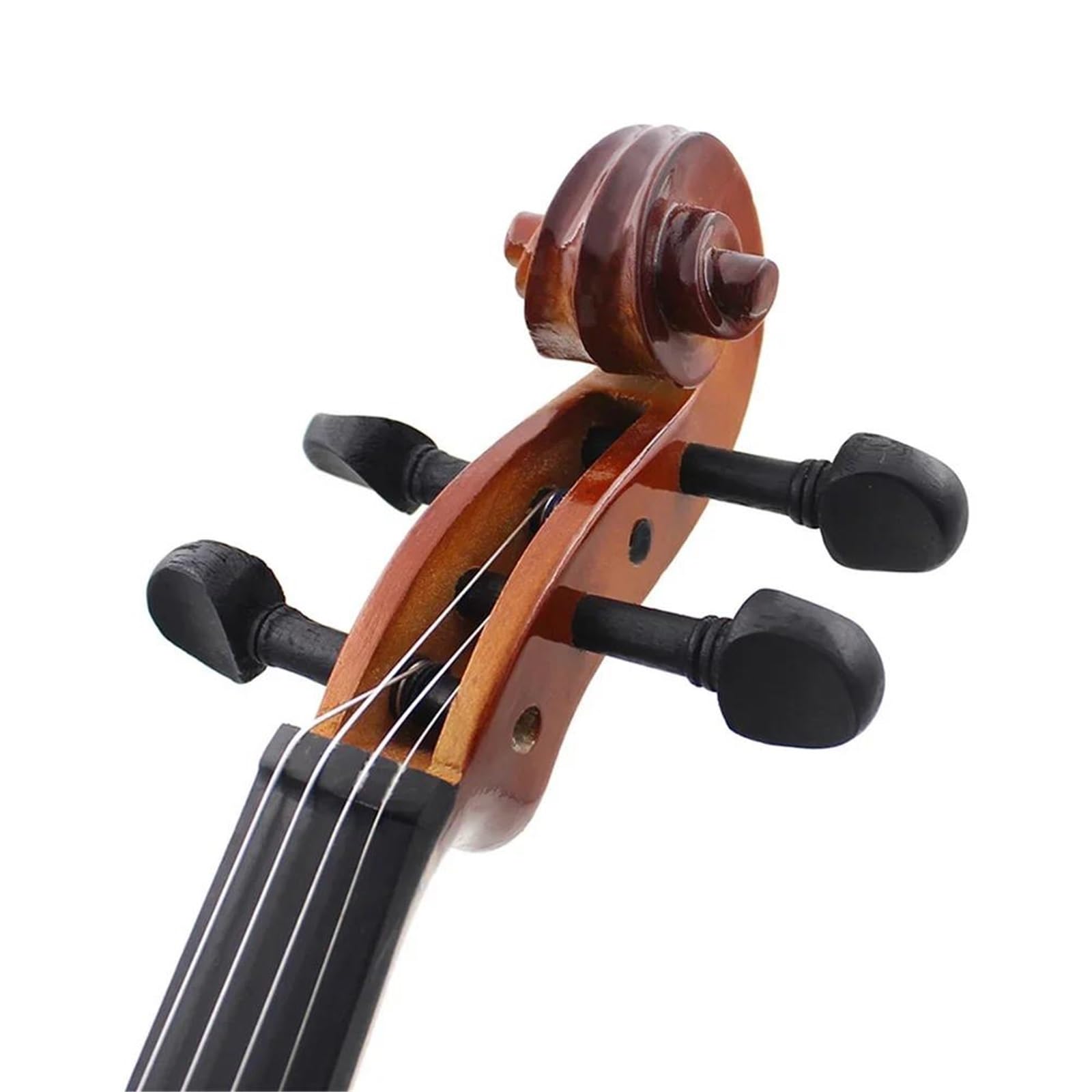 Un Violino Acustico In Legno Massello Naturale Di Dimensioni Standard Perfetto Per I Principianti. Violino(3/4)