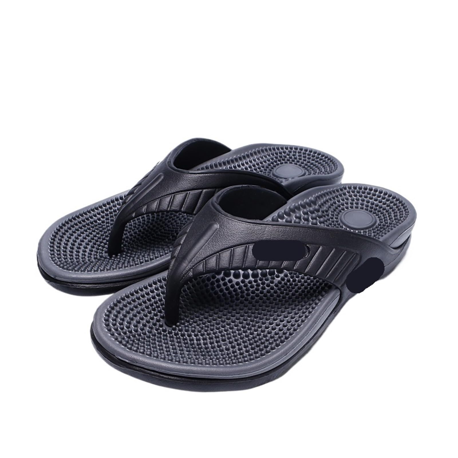 Chanclas de gránulos masaje for hombre, cómodas sandalias playa, zapatillas casa