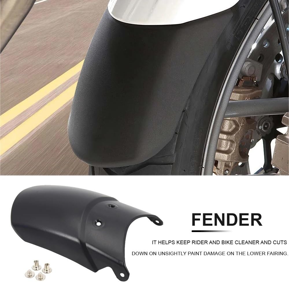 Parafango motocicletta Moto Parafango Anteriore Parafango Posteriore Extender Estensione Per Per Tiger 800 XC ABS 2016 2015 2014 2013 2012 2011