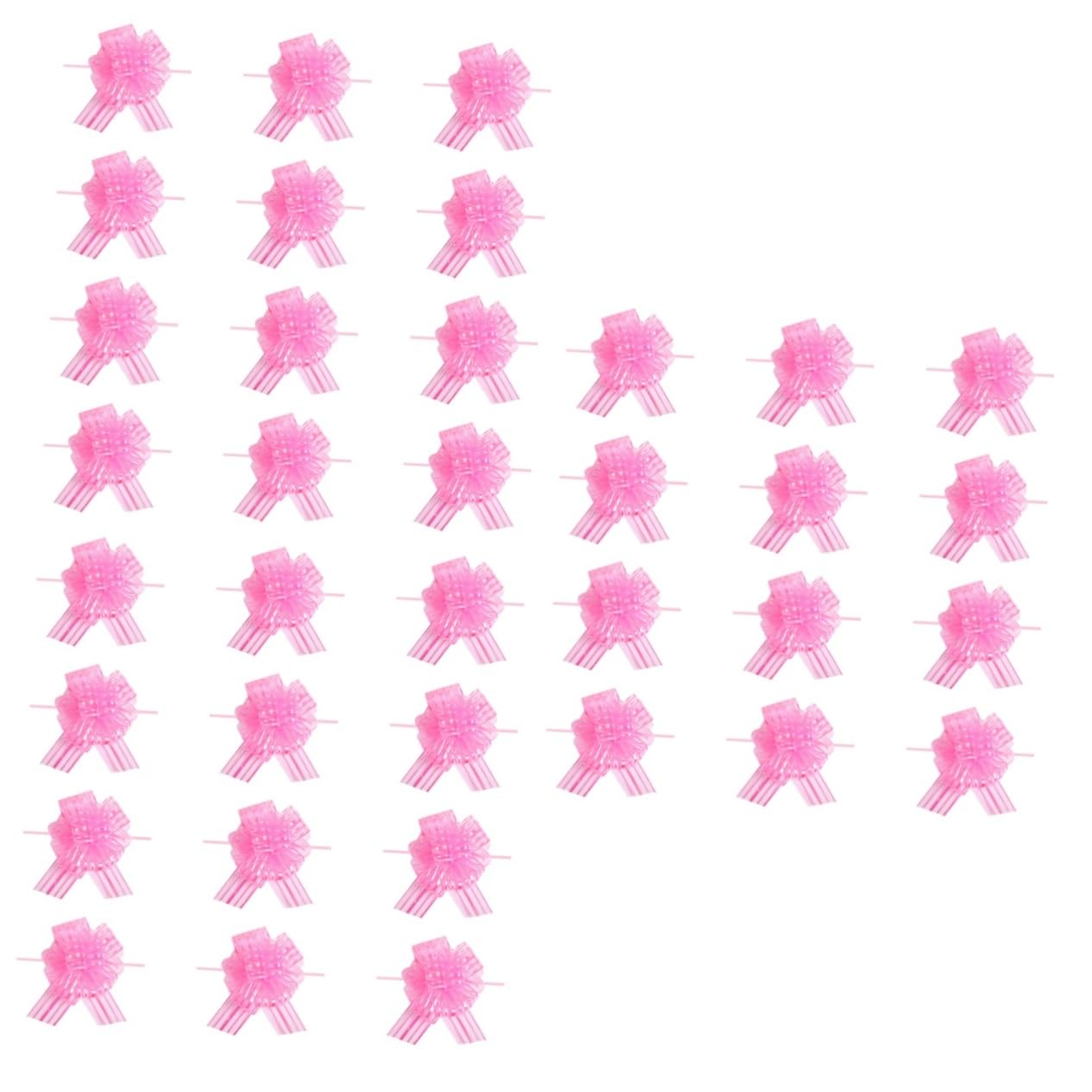 TEHAUX 36stücke Handgezogene Bänder Für Hochzeiten Dekorative Schleifen Rosé Für Partys Und Mehr