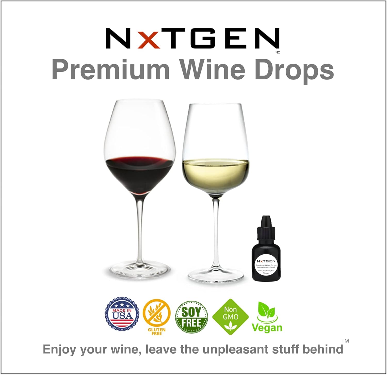 NXTGEN Premium Wine Drops Gum Arabic Wine fining solution