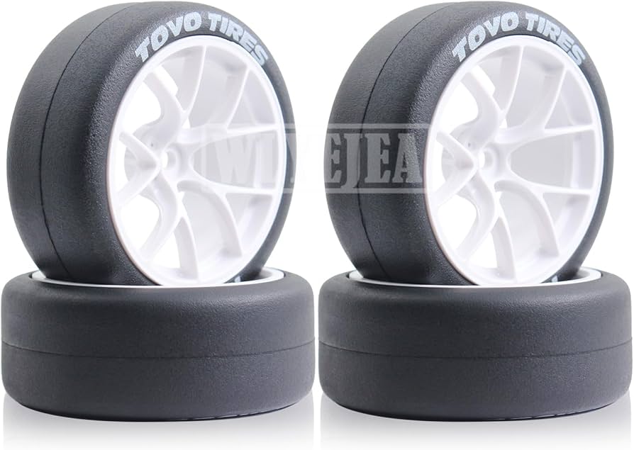 ラジコン ドリフト ホイール Amazon | WLYEJEA 1/10 RCドリフトホイール 65mm ゴムタイヤ
