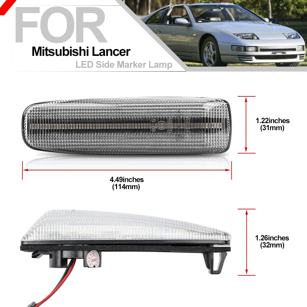 サイドリーダー LED Dynamic Side Marker Lights Sequential Turn Signal